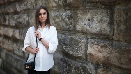 How to wear a white women's shirt
