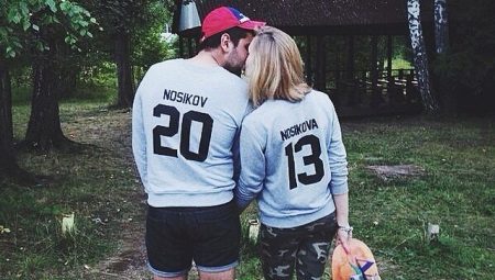 Named sweatshirts