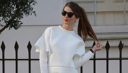 Sweat-shirts à volants