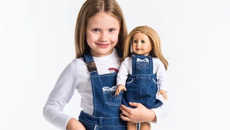Denim sundress for girls