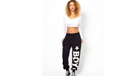 Pantalon de jogging avec élastique en bas