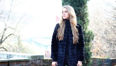 Manteau fourrure taupe