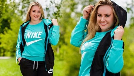 Plus size women's tracksuits