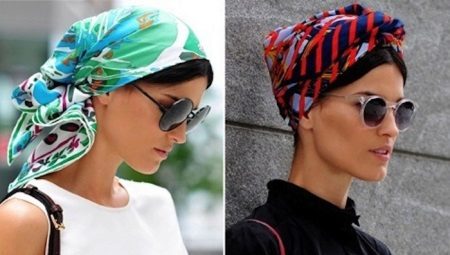 How beautiful to tie a scarf on your head?