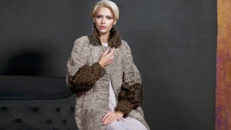 Modèles originaux de manteaux de fourrure karakul
