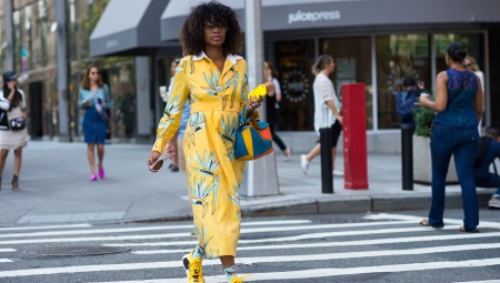 Yellow sneakers