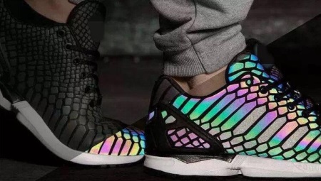 Reflective sneakers