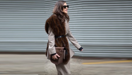 Mink scarf