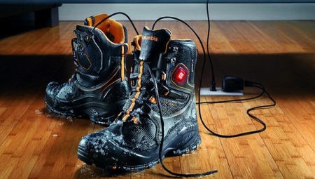 Heated boots