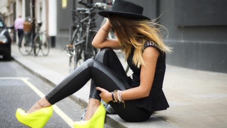 Leather wedges