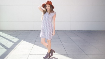 Gray boots