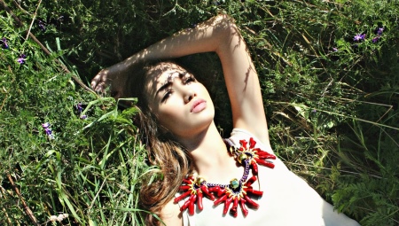 Red beads