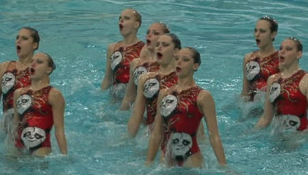 Synchronized Swimwear
