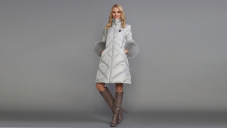 Winter women's boots made of genuine leather of Finnish production