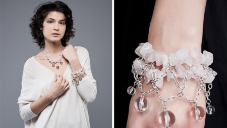 Rose quartz bracelet