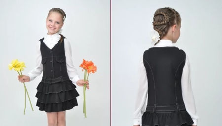 Pattern of a school sundress