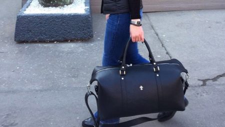 DIY travel bag: pattern and sewing