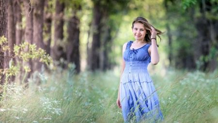 Pattern of a summer sundress for beginners
