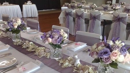 The subtleties of the wedding table decoration