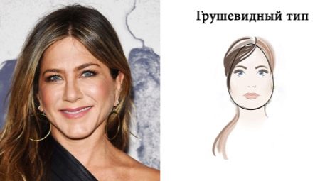 Pear-shaped face: choosing haircuts, makeup and accessories