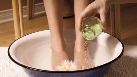 Foot baths with sea salt: what is useful and how to do it?