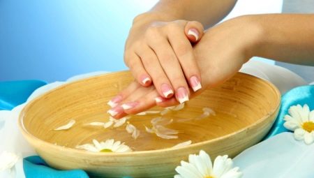 Hand baths: properties and preparation recommendations