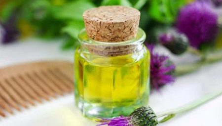 Burdock oil for hair loss: properties and application features