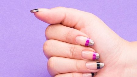 Idées pour les ongles français doubles