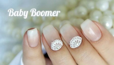 Baby Boomer manicure: features and tips for creating