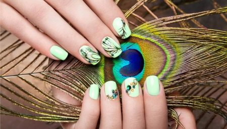 Bird manicure: design examples and fashion trends