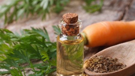 Carrot oil: properties, preparation and application
