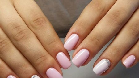 Delicate pink manicure - the embodiment of femininity and charm