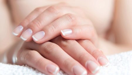 French manicure rules for short nails with shellac