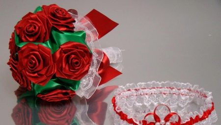 Wedding bouquet of ribbons: DIY making and design ideas