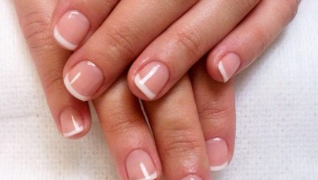 French for short nails: options for a classic and unusual design