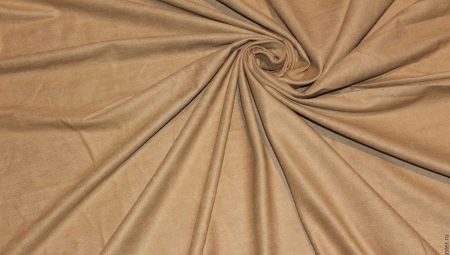Artificial suede: features, application and care