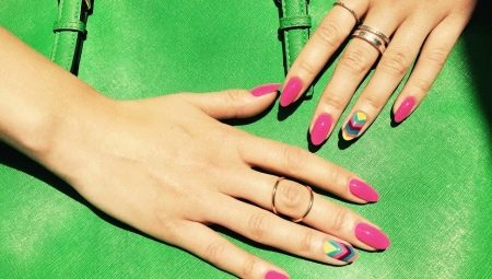 Summer manicure with gel polish: fashionable bright colors and new designs