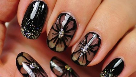 Manucure avec vernis gel translucide: caractéristiques et idées intéressantes