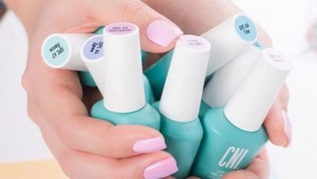 Features and colors of CNI gel varnishes