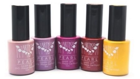 Features and color palette of Tartiso gel varnishes