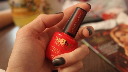 Features and series of gel varnishes Charme