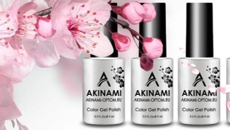The palette and quality of Akinami gel varnishes