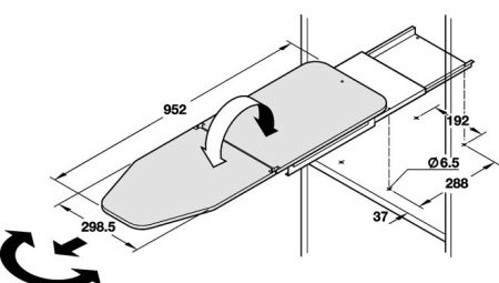 Ironing board dimensions