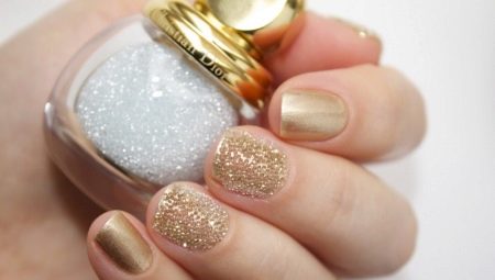 Sugar manicure: ideas and ways to create nail designs