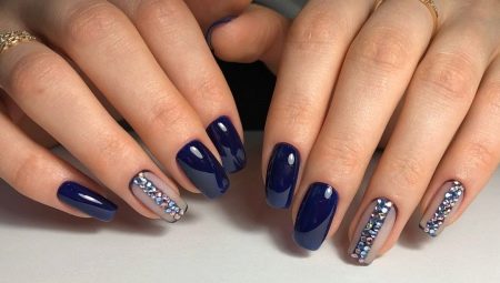 Vernis gel bleu : les meilleures combinaisons et idées de manucure