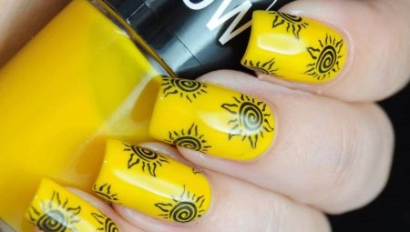 Stylish sun-themed manicure ideas from dusk to dawn
