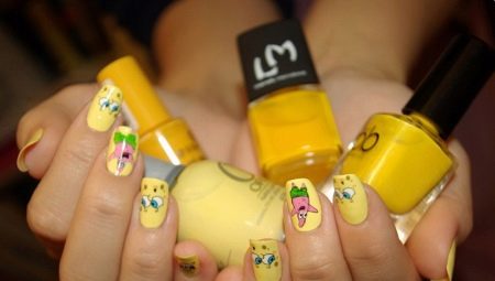 Cheerful manicure