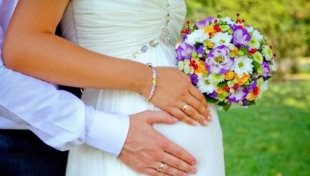 Features of a wedding during pregnancy