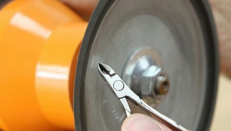 Sharpening manicure tools at home