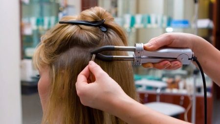 Hot hair extension: features, technique and tools